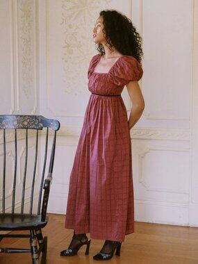 Christy Dawn Addison dress in Crimson Trellis size small